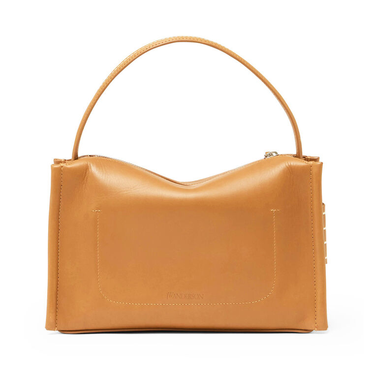 Loafer Leather Shoulder Bag image number null