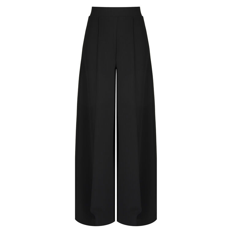 Tempest High Rise Wide Leg Knit Trouser image number null