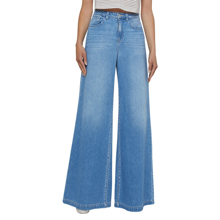 Quincy High Rise Wide Leg Jean image number null