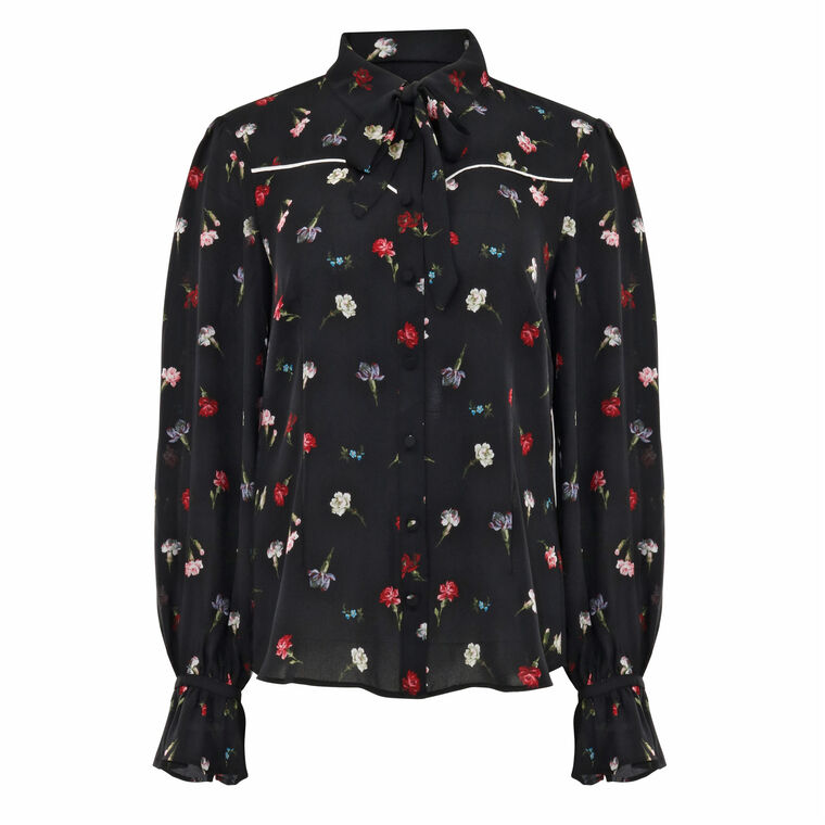 Kelela Tumbling Carnations Top image number null