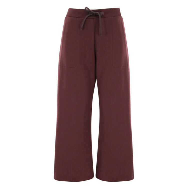 Kane Cropped Wide Sweatpants image number null