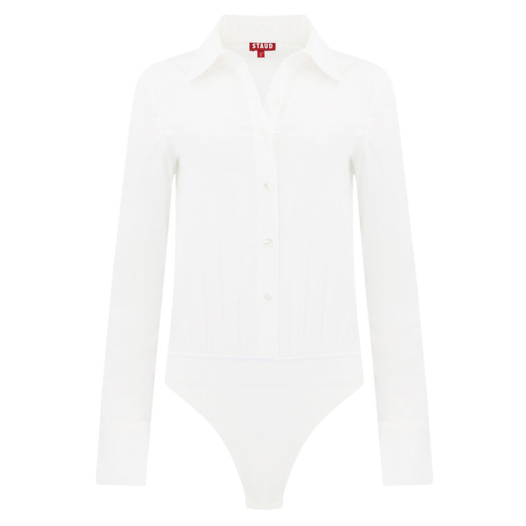 Twiggy Button-Up Bodysuit image number null