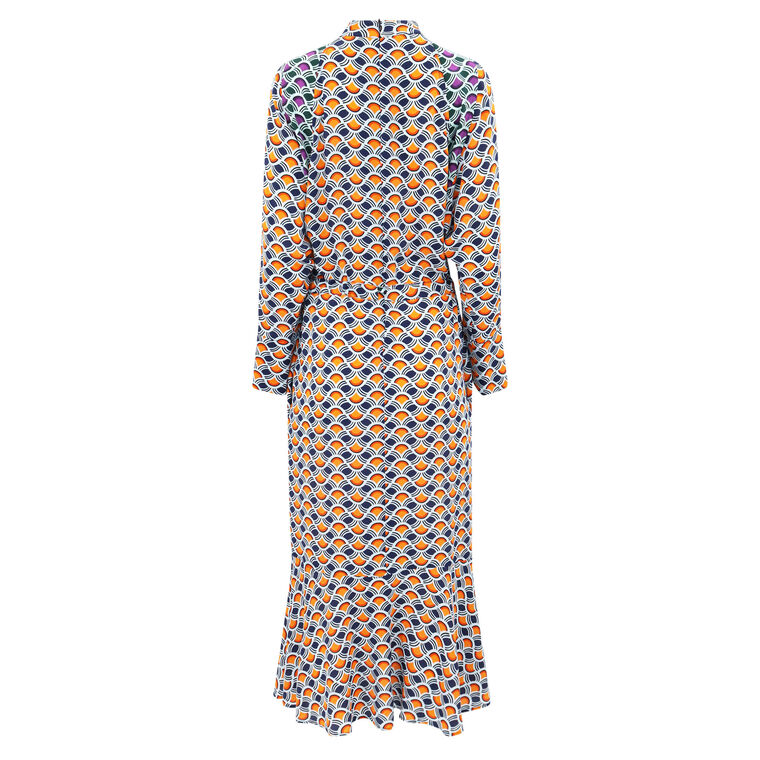 Crossed Waves Dress image number null