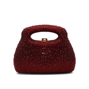 Mimi Rhinestone Top Handle Bag