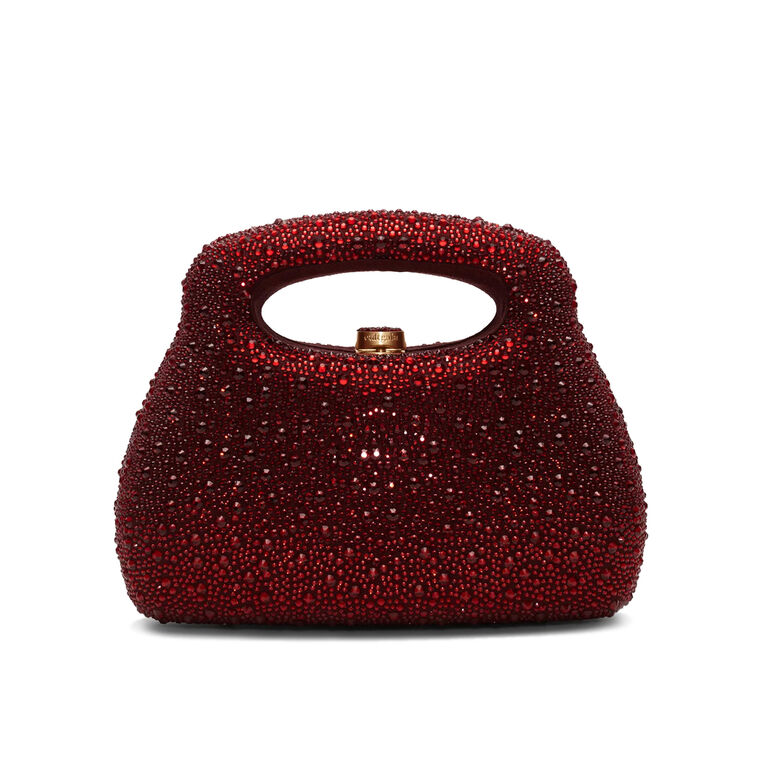 Mimi Rhinestone Top Handle Bag image number null