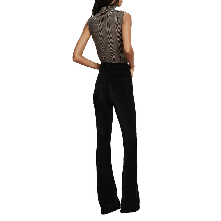 Beverly Velvet Skinny Flare Jean image number null