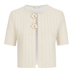Ottoman Cropped Cardigan
