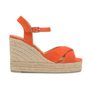 Blaudell Criss Cross Double Platform Wedge Sandal