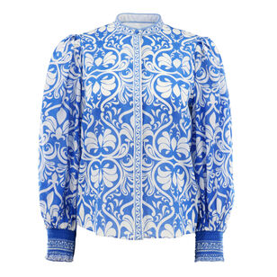 April Blouson Cotton Top