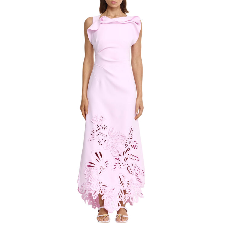 Lessonhall Sleeveless Sculptural Maxi Dress image number null