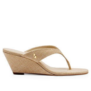 Gaia Low Heel Wedge Sandal