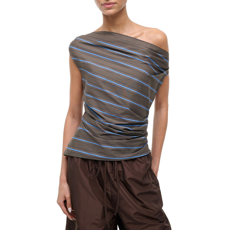 Phare Off-The-Shoulder Short Sleeve Top image number null