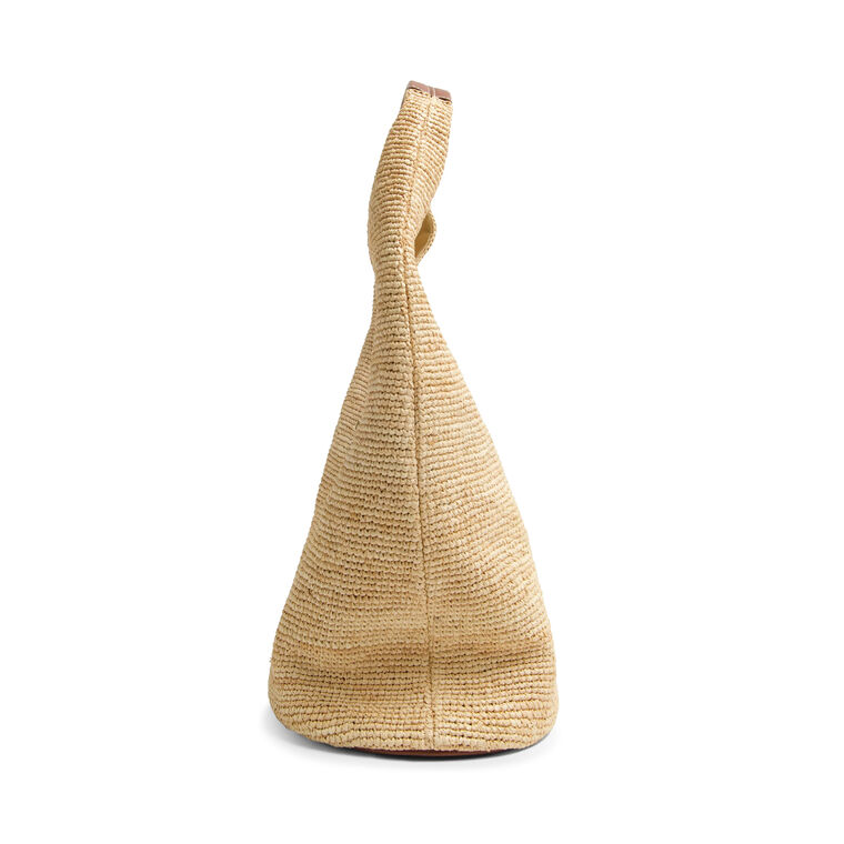Khai Large Raffia Hobo Bag image number null