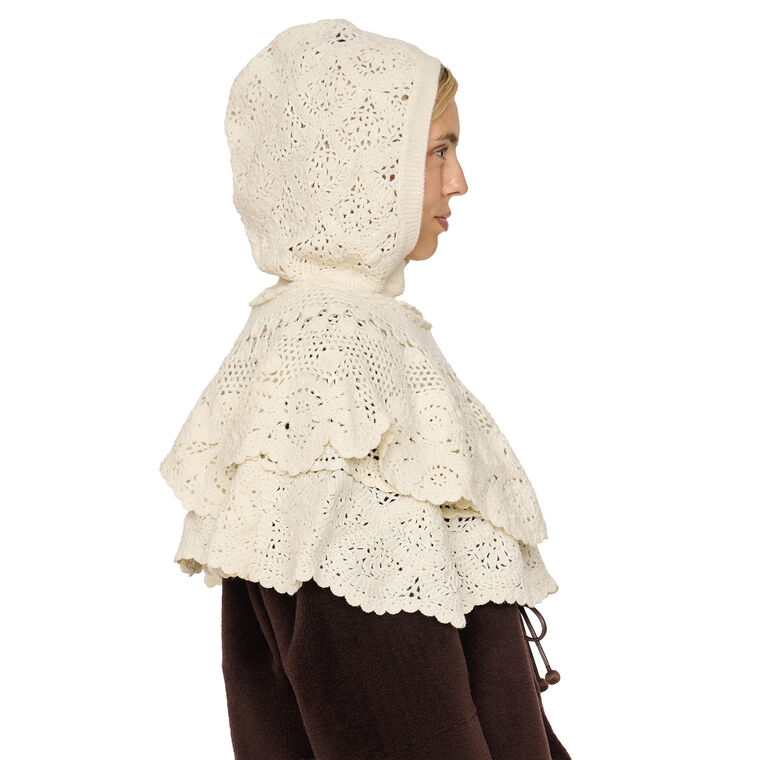 Wright Knit Crochet Poncho image number null