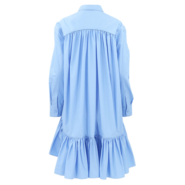 Estelle Solid Cotton Dress image number null