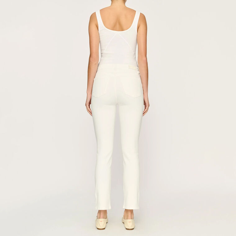 Mara Straight-Leg Mid Rise Ankle Jean image number null