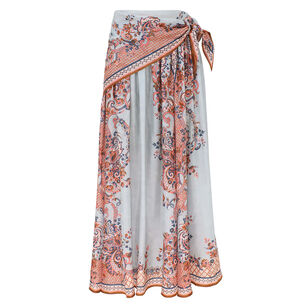 Aster Scarf Midi Skirt