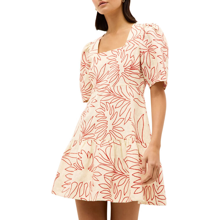 Temma Short Sleeve Mini Dress image number null