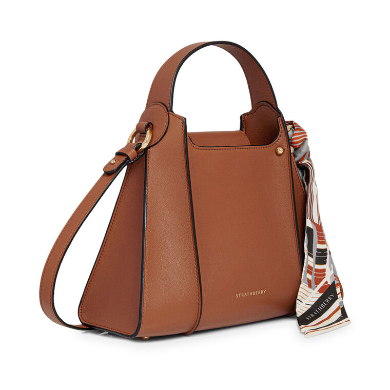 Arkshell Leather Top Handle Bag image number null
