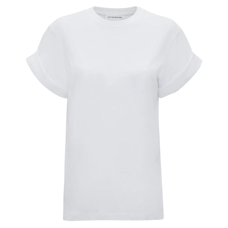 Tilly Short Sleeve Folded Cuff T-Shirt image number null