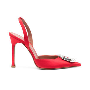 Camelia 105mm Satin Slingback Pump