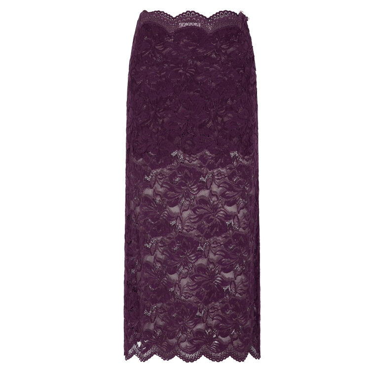 Lace Midi Skirt image number null