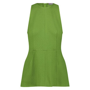 Textured Jersey Sleeveless Top