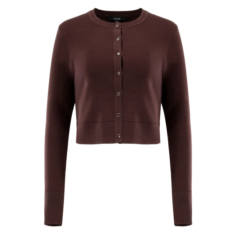Zoe Classic Cropped Cardigan  image number null