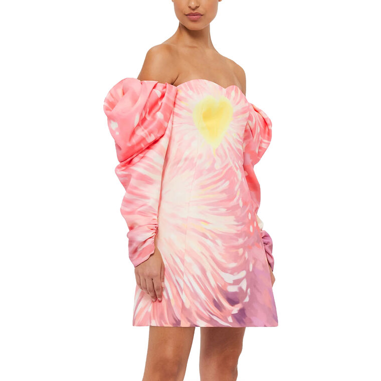 Gemma Off Shoulder Bustier Mini Dress image number null