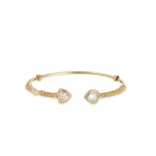 Duality Amore Strass Bangle Bracelet