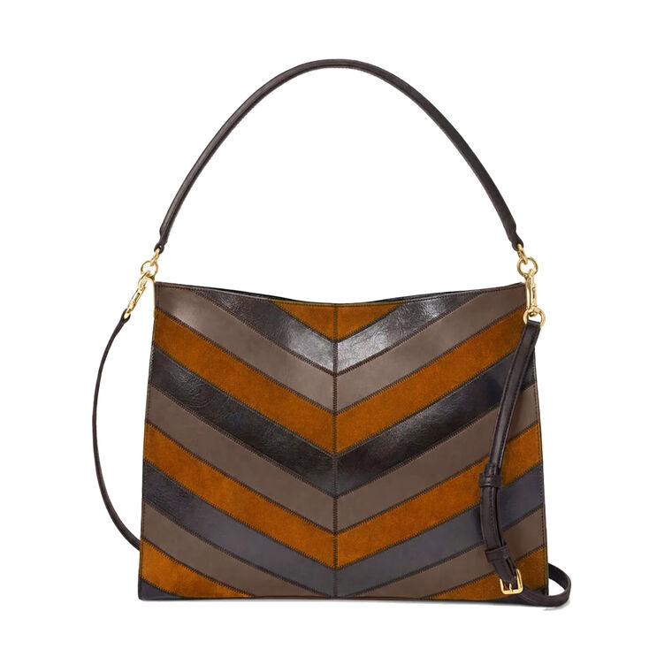 Chevron Vida Shoulder Bag image number null