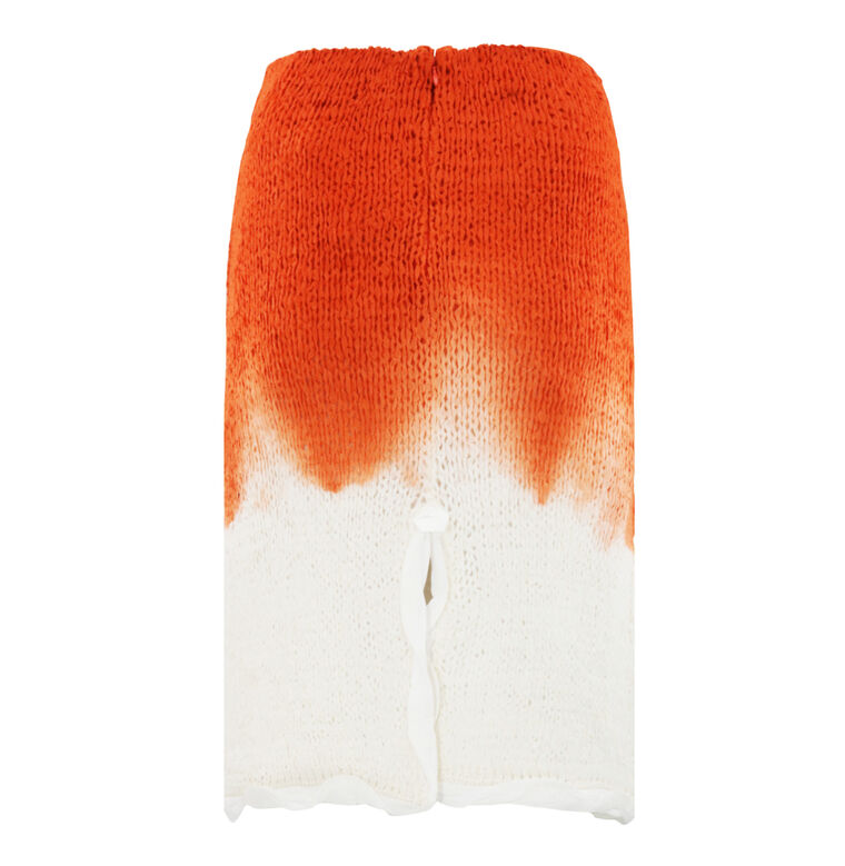 Wool And Silk Overdyed Skirt image number null