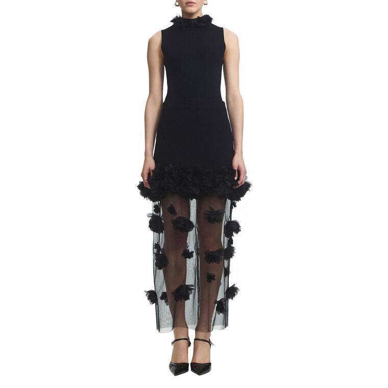 Fleura Knit Midi Skirt image number null