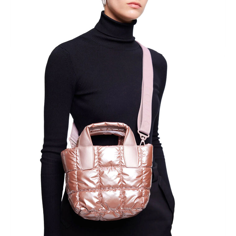 Gin Fizz Metallic Mini Porter Tote image number null