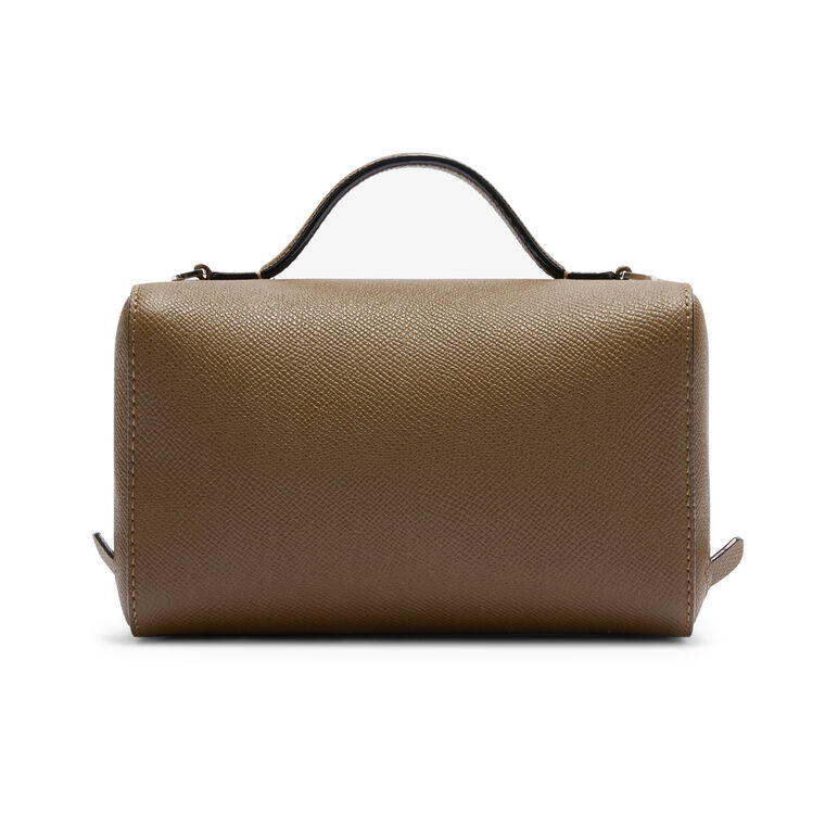 Vline Small Beauty Case In Calf Leather image number null