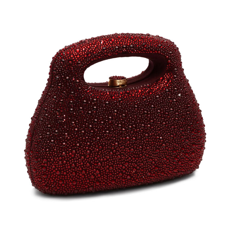 Mimi Rhinestone Top Handle Bag image number null