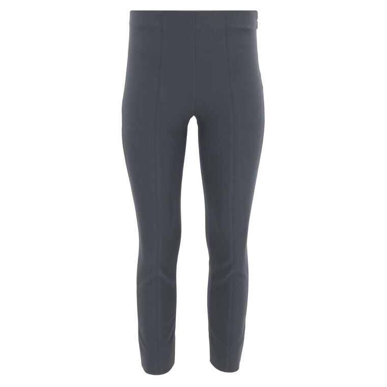 Bobbi High-Rise Stitch-Seam Ponte Legging image number null