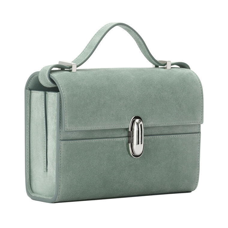 Symmetry 19 Crossbody In Suede image number null