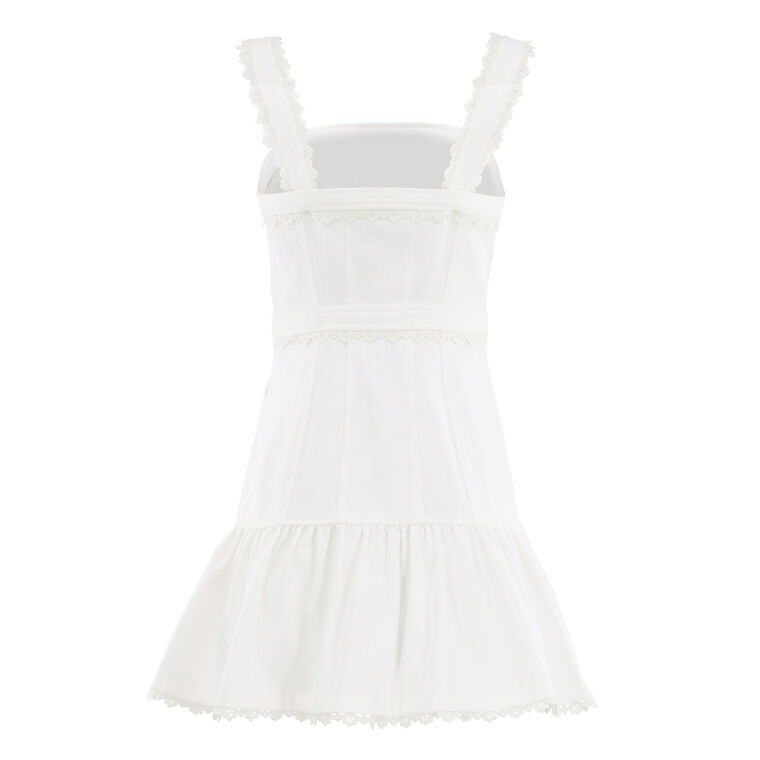 Vineyard Lace Sleeveless Mini Dress image number null
