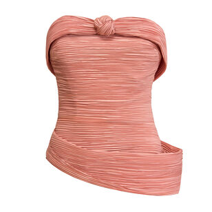 Ansra Strapless Knot Detail Top