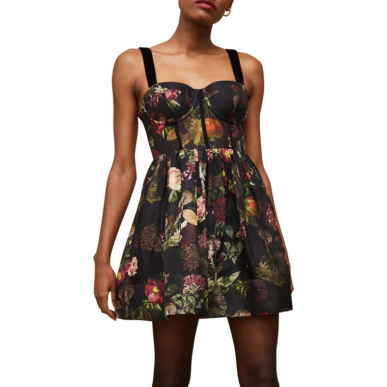 Phoebe Sleeveless Bustier Mini Dress image number null