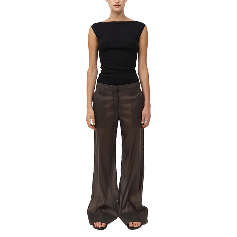 Tailored Transparent Pants image number null