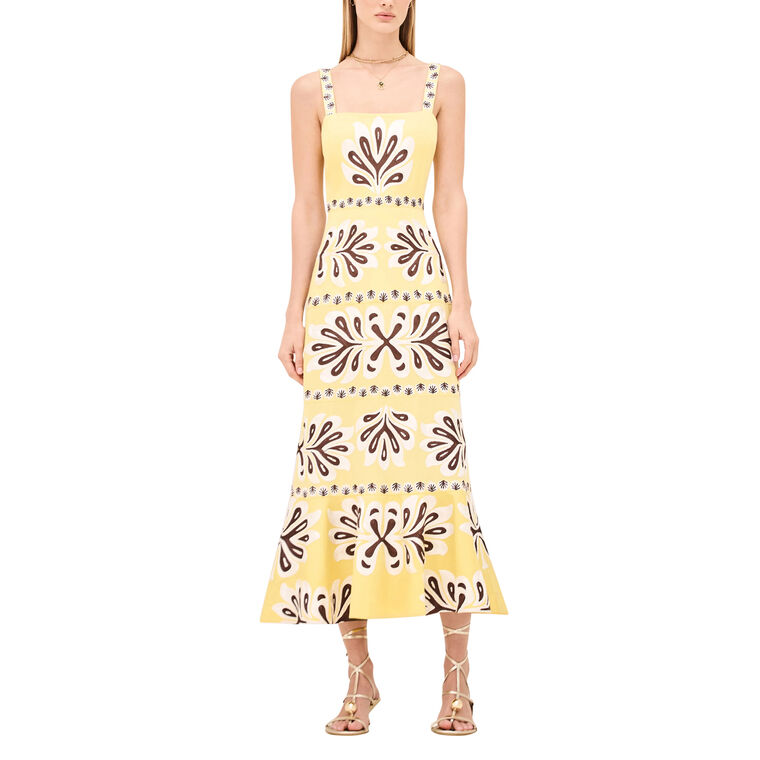 Sirena Sleeveless Midi Dress image number null