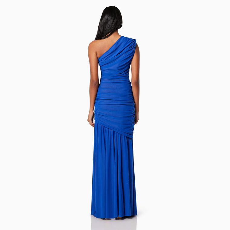 Vienna Fitted One-Shoulder Gown image number null