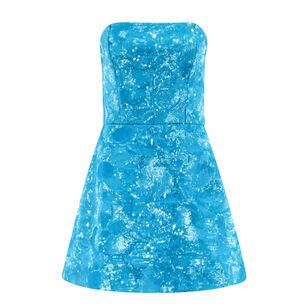Linda Strapless Sequin Mini Dress