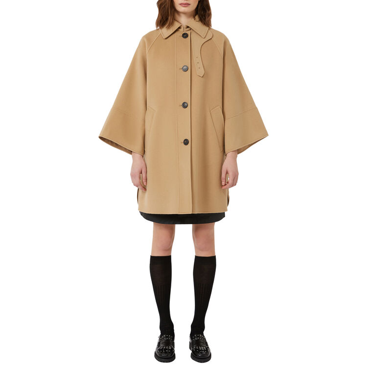 Rufo Double Wool Single-Breasted Coat image number null
