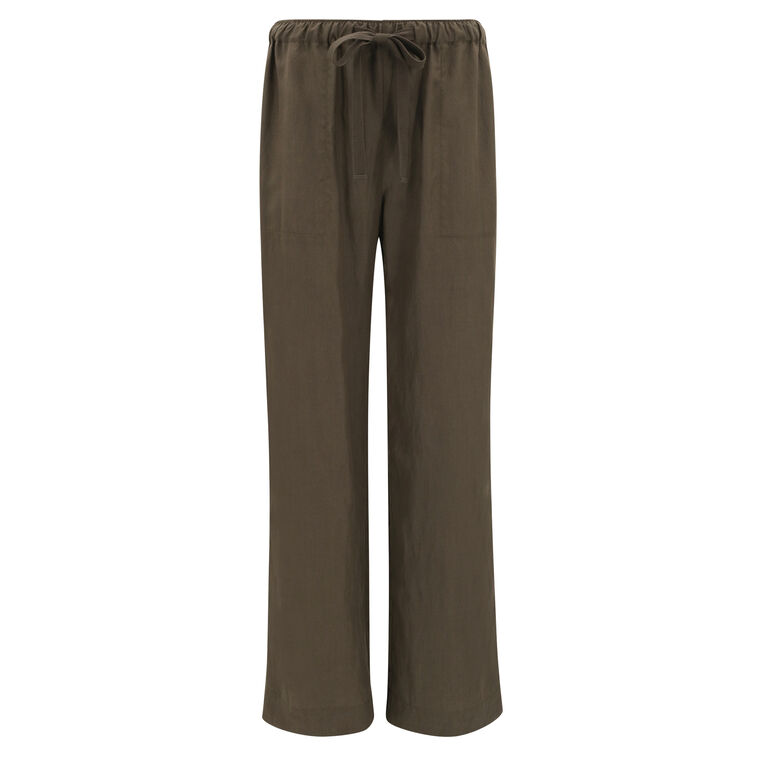 Mid-Rise Utility Drawstring Pant image number null