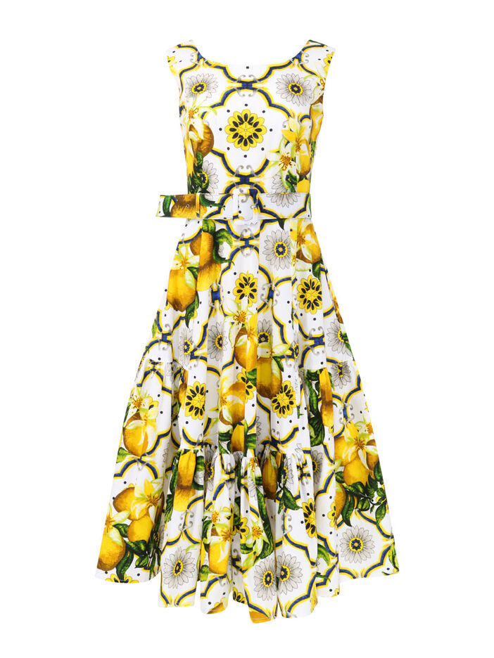 Amanda Boat Neck Sleeveless Mi image number null