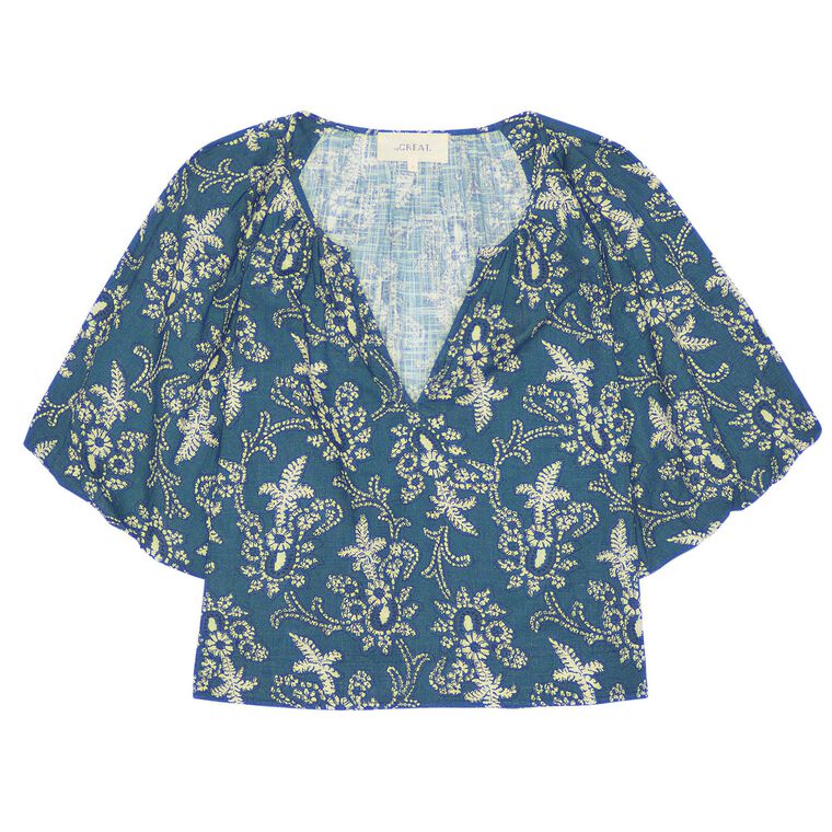 The Blythe Puff Sleeve Top image number null