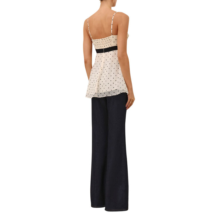 Pleated Frill Cami image number null